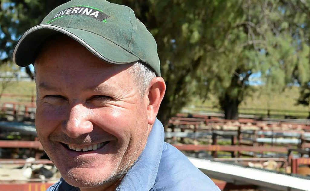 A WINNING GRIN: Brett Shelley took out the coveted champion and reserve champion heavy-weight lamb carcase at this week’s Ekka. A WINNING GRIN: Brett Shelley took out the coveted champion and reserve champion heavy-weight lamb carcase at this week’s Ekka.